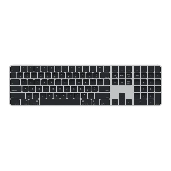 Magic Keyboard w Touch ID and Numeric Keypad – Black Keys – International English