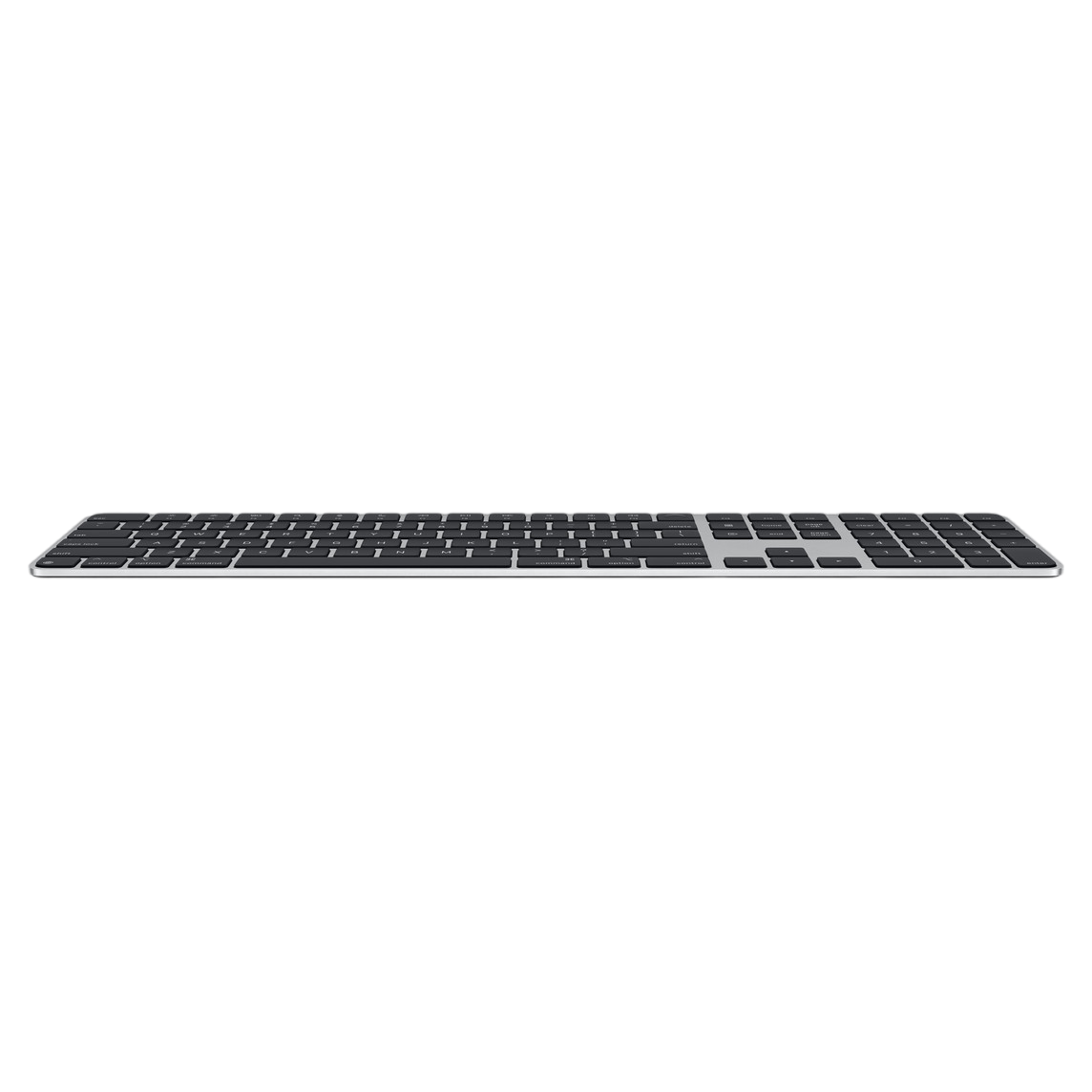 Magic Keyboard (2024) with Touch ID and Numeric Keypad - Black Keys - International English