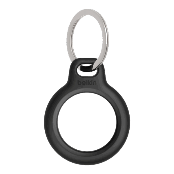 Belkin Secure Holder w Keyring Airtag (Black)