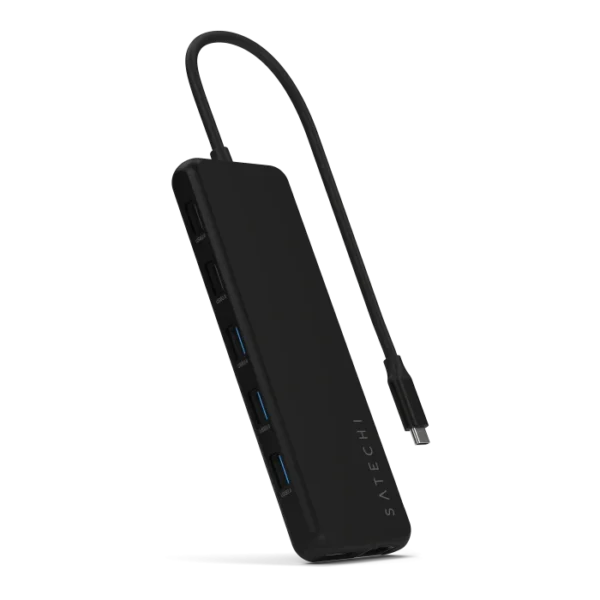 Satechi 13-in-1 USB-C Triple Display Multiport Adapter – Black