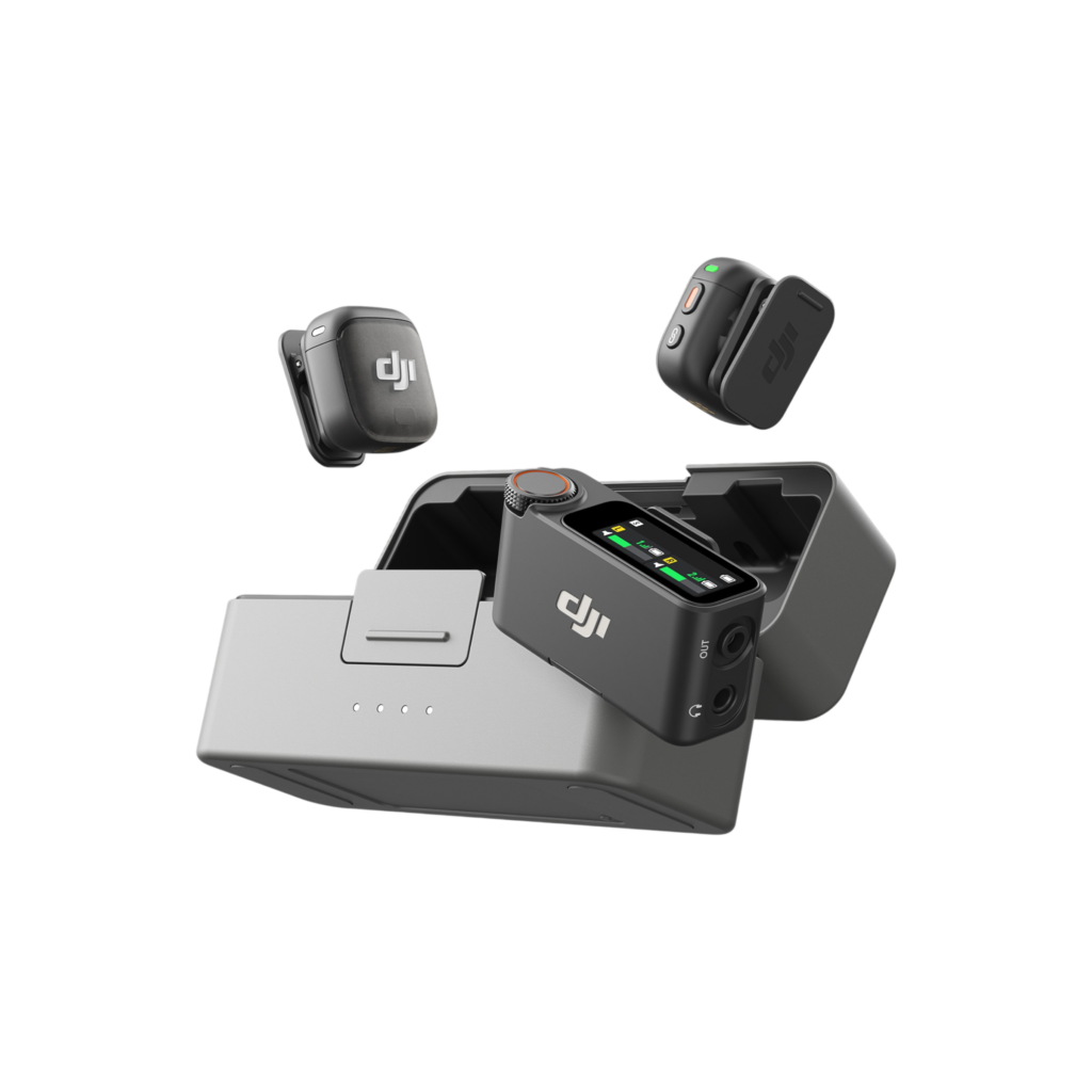 DJI Mic 3 — bežični mikrofon sa dva predajnika i kućicom