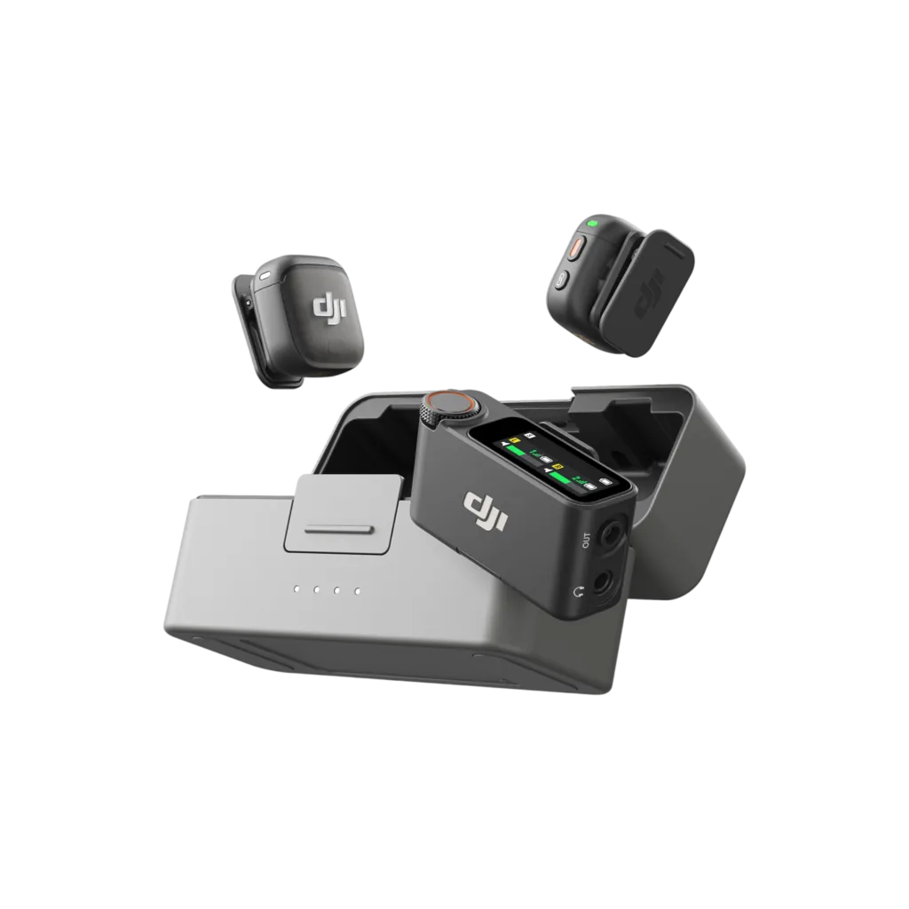 DJI Mic 3 — bežični mikrofon sa dva predajnika i kućicom