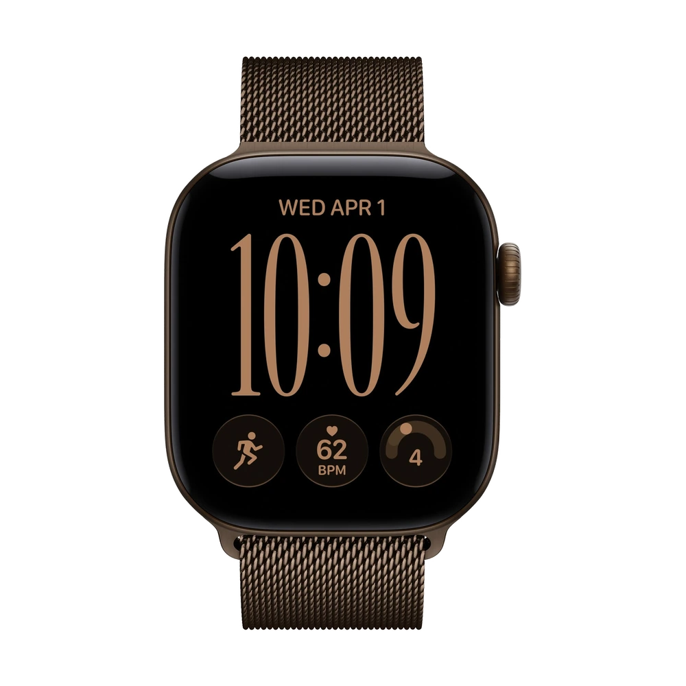 Apple Watch Series 12 Milanese Loop Titanium