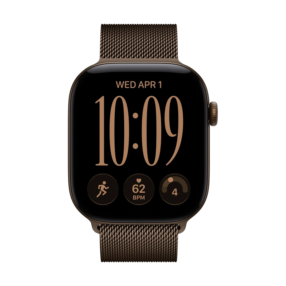 Apple Watch Series 12 Milanese Loop Titanium