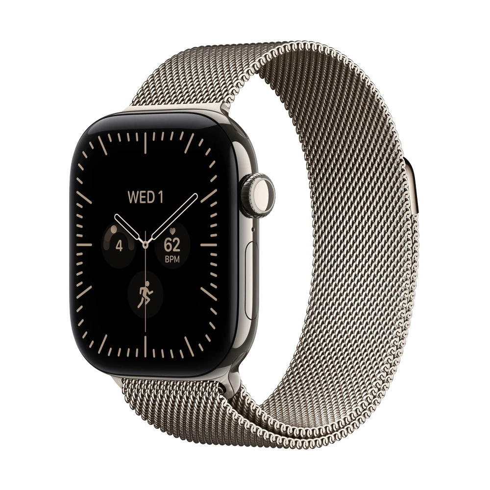 Apple Watch Series 12 Milanese Loop Titanium