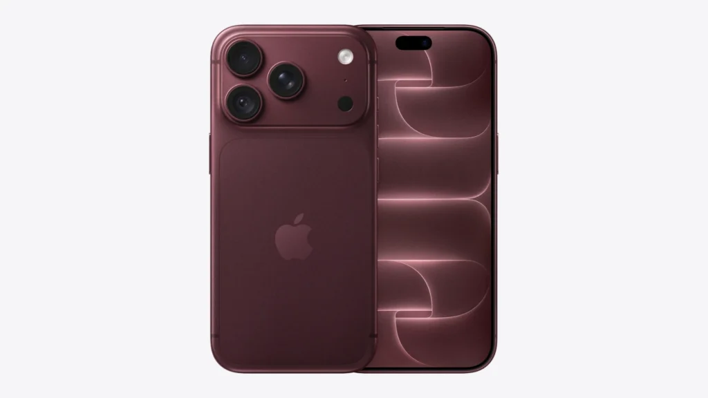 iPhone 18 Pro u boji burgundy