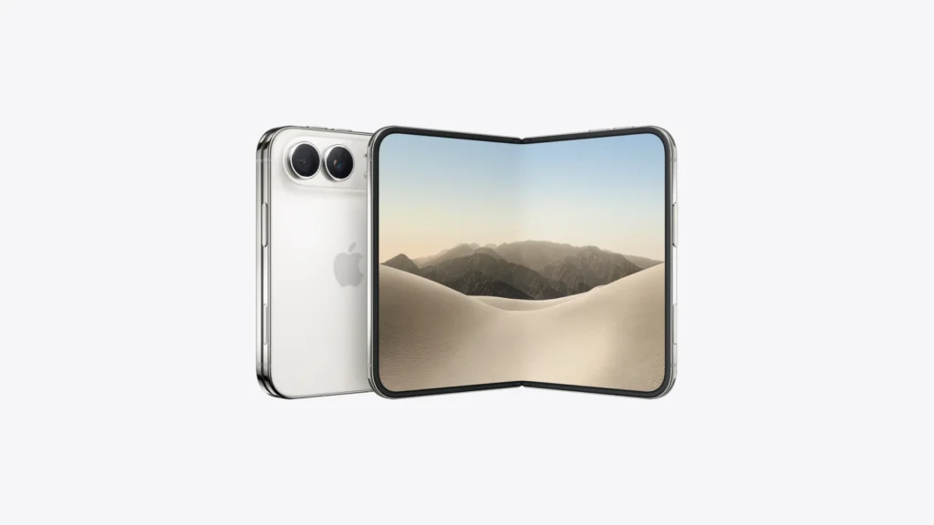 iPhone Duo, prvi preklopni iPhone, u boji Star White