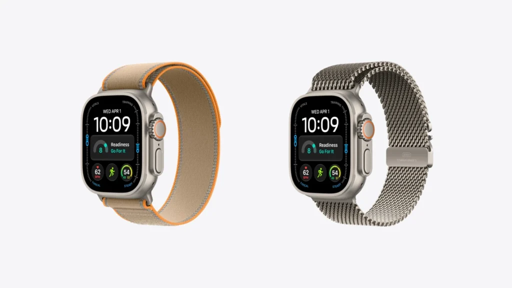 Apple Watch Ultra 4 sa Trail Loop i Milanese Loop narukvicom
