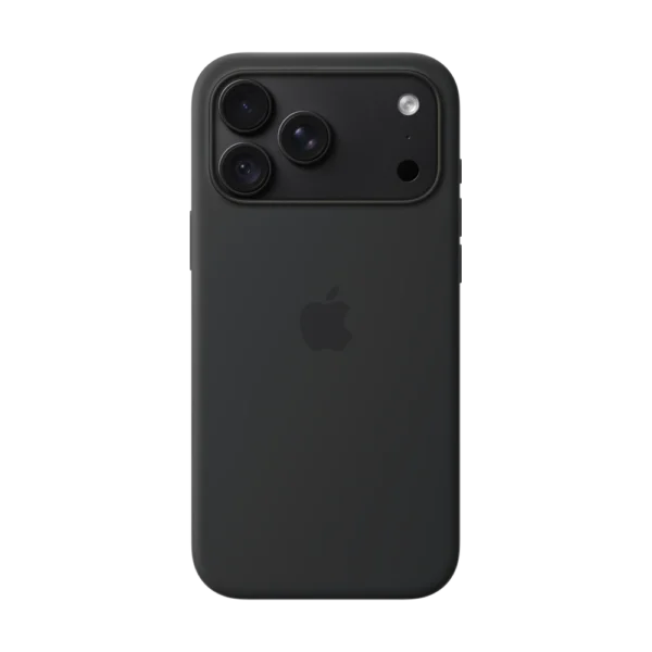 iPhone 18 Pro Max Silicone Case with MagSafe u boji Black