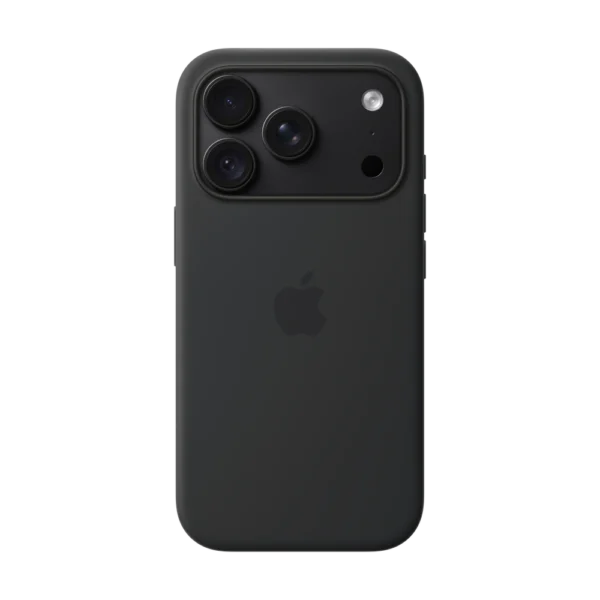 iPhone 18 Pro Silicone Case with MagSafe u boji Black