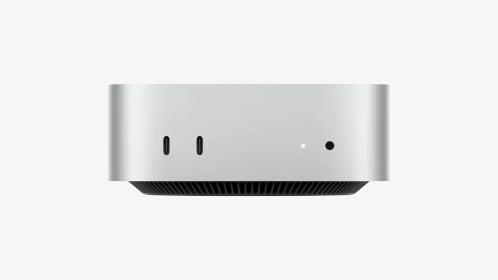 Mac mini u srebrnom kućištu