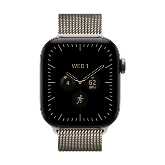 Apple Watch Series 12 Milanese Loop Titanium