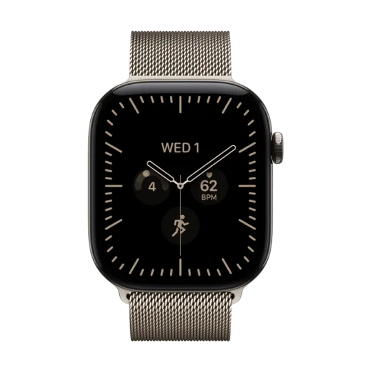 Apple Watch Series 12 Milanese Loop Titanium