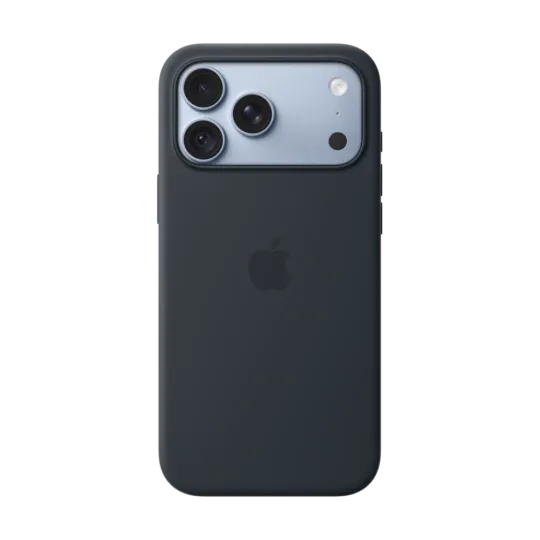 iPhone 18 Pro Max Silicone Case with MagSafe u boji Navy Blue