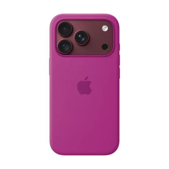 iPhone 18 Pro Silicone Case with MagSafe u boji Magenta